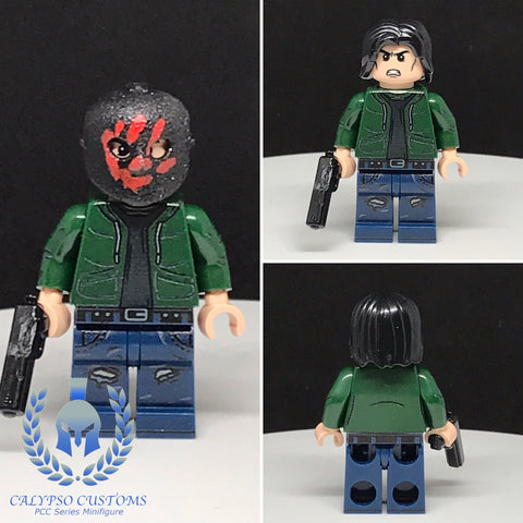 Flag Smasher Custom Printed PCC Series Minifigure