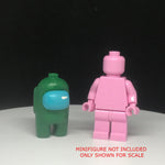 Green Crewmate 3D Printed  Minifigure