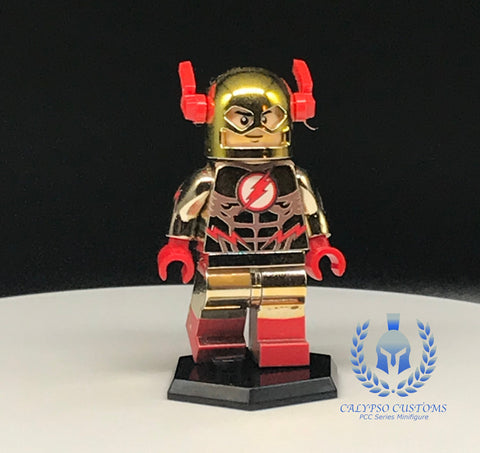 Chrome Reverse Flash Custom Printed PCC Series Minifigure