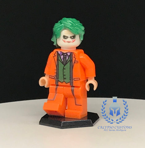 Dark Knight Joker Orange Custom Printed PCC Series Minifigure