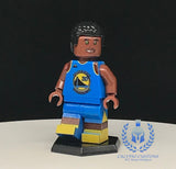 Warriors Stephen Curry #30 Custom Printed PCC Series Minifigure
