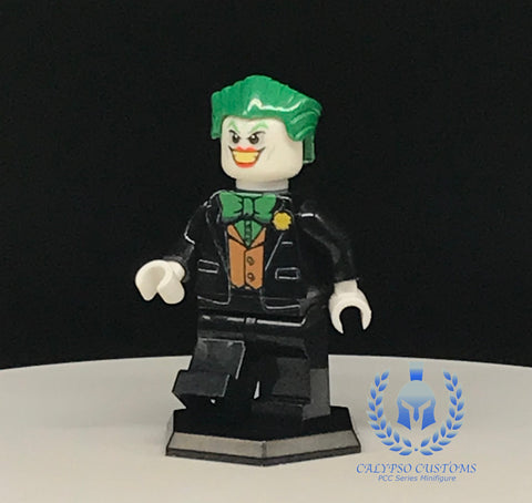 Classic Joker Black Custom Printed PCC Series Minifigure