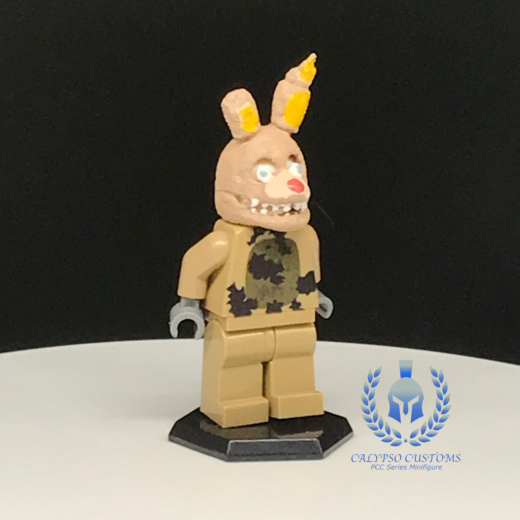 Fnaf Lego Springtrap Minifigure Springtrap Lego Set