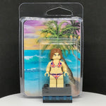 UK Swimsuit Model V3 Custom Printed PCC Series Minifigure