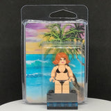 Black Swimsuit Model  Custom Printed PCC Series Minifigure
