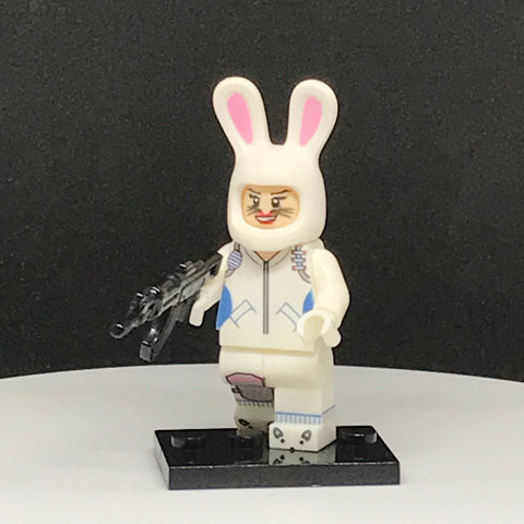 Bunny Brawler Custom Printed PCC Series Minifigure