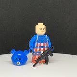 Firework Bear Lead Custom Printed PCC Series Minifigure