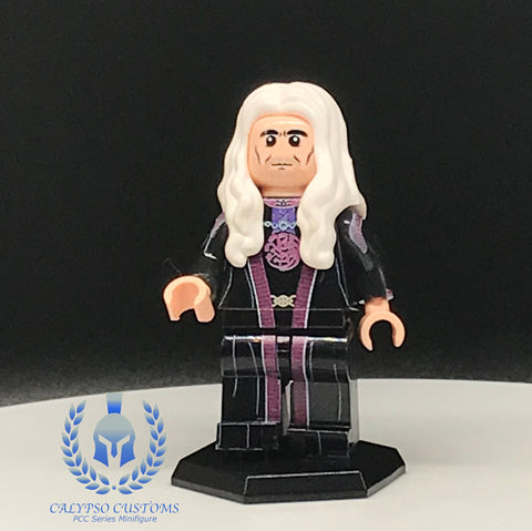 Viserys Targaryen Custom Printed PCC Series Minifigure