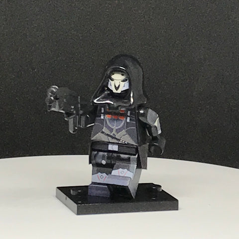 Overwatch Reaper Custom Printed PCC Series Minifigure