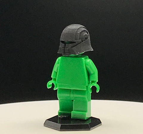 Custom 3D Printed Sith Stalker Black Helmet