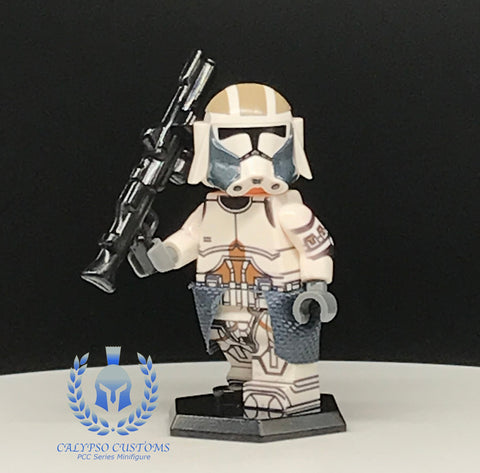 38th Legion Clone Heavy Trooper Custom Printed PCC Series Minifigure