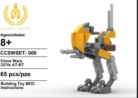 Clone Wars 327th AT-RT Lego Set Instructions