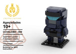 Halo 5 Spartan Locke Brickheadz PDF Lego Set Instructions