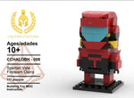 Halo 5 Spartan Vale Brickheadz PDF Lego Set Instructions