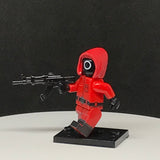 Circle Squid Games Guard Custom Printed PCC Series Minifigure