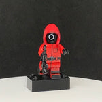 Circle Squid Games Guard Custom Printed PCC Series Minifigure