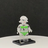 Green Swimsuit Model V7 Custom Printed PCC Series Minifigure