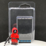 Triangle Squid Games Guard Custom Printed PCC Series Minifigure