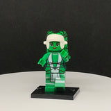 Ryloth Twi'lek V2 Green Custom Printed PCC Series Minifigure