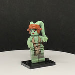 Ryloth Twi'lek Sand Green Custom Printed PCC Series Minifigure