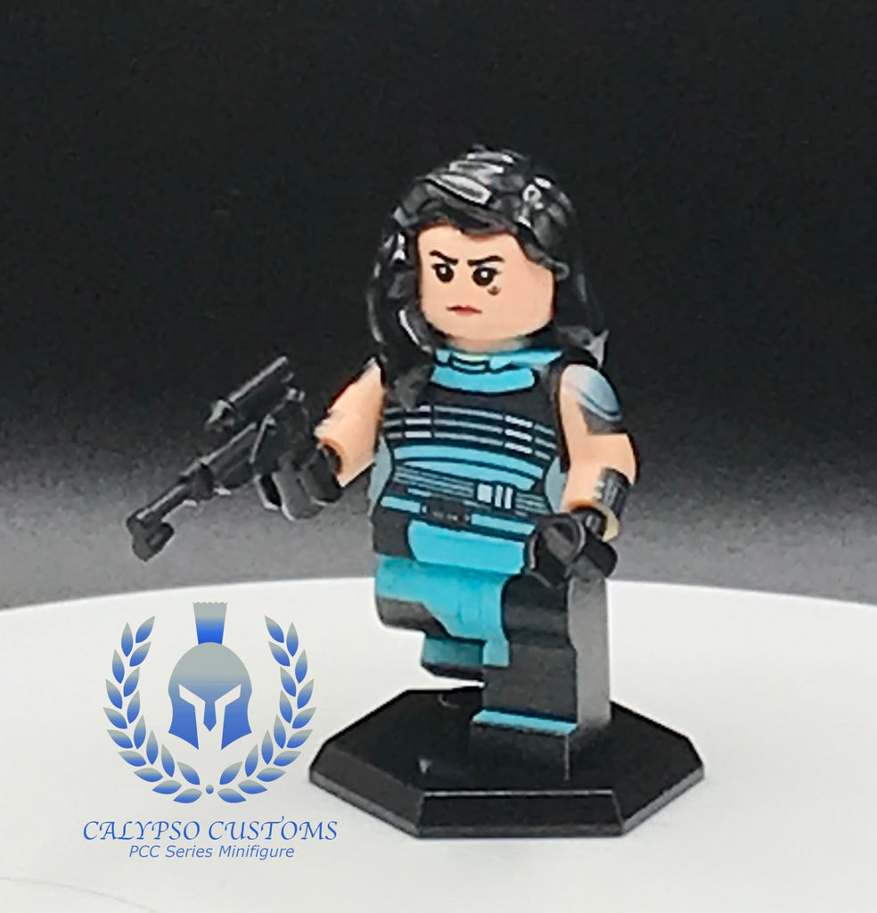 Calypso Customs Cara Dune Custom Printed PCC Series Minifigure