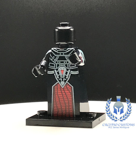 Old Republic Sith Overlord Robes Printed PCC Series Minifigure Body