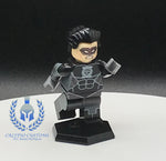 Blackest Night Black Lantern Custom Printed PCC Series Minifigure