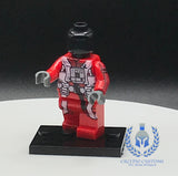 Red Rebel Flight Suit PCC Series Minifigure Body