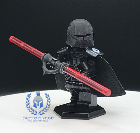 DX Imperial Inquisitor Starkiller V2 Custom Printed PCC Series Minifigure