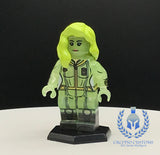 Fallout Radioactive Vault 111 Female Dweller Custom Printed PCC Series Minifigure