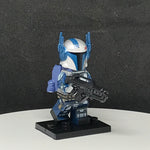 Kobalt Tech Mandalorian Custom Printed PCC Series Minifigure