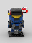 Spartan Carter Brickheadz PDF Lego Set Instructions