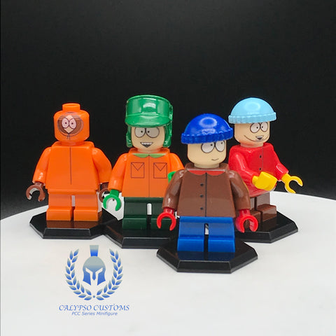 South Park Boys Custom Printed PCC Series Minifigure Set