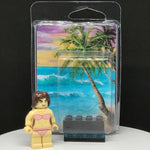 Pink Swimsuit Model V3 Custom Printed PCC Series Minifigure