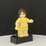 Yellow Swimsuit Model V3 Custom Printed PCC Series Minifigure