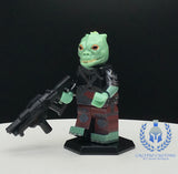 Trandoshan Bounty Hunter Custom Printed PCC Series Minifigure