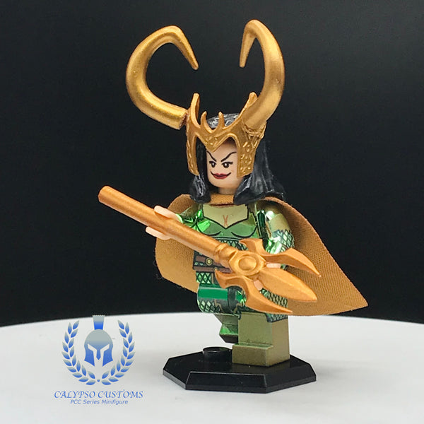 Calypso Customs Lady Loki Custom Printed PCC Series Minifigure