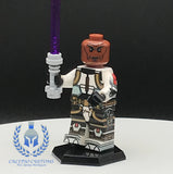 Tech Armor Mace Windu Custom Printed PCC Series Minifigure