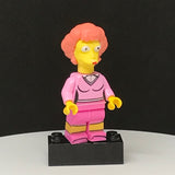 Simpsons Maude Flanders Custom Printed PCC Series Minifigure