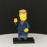 Simpsons Principal Skinner Custom Printed PCC Series Minifigure