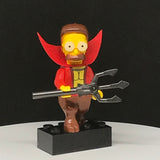 Simpsons Devil Flanders Custom Printed PCC Series Minifigure