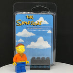 Simpsons Barney Custom Printed PCC Series Minifigure