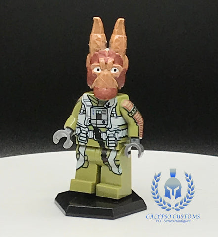 Gotal Rebel Pilot Custom Printed PCC Series Minifigure