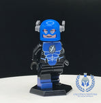 Blue Lantern Flash Custom Printed PCC Series Minifigure