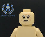 Imperial Officer V3 Minifigure Printed PCC Head