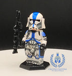 501st Clone Heavy Trooper Custom Printed PCC Series Minifigure