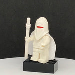 White Armor Royal Guard Custom Printed PCC Series Minifigure