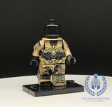 Dark Tan Mark VI Spartan PCC Series Minifigure Body