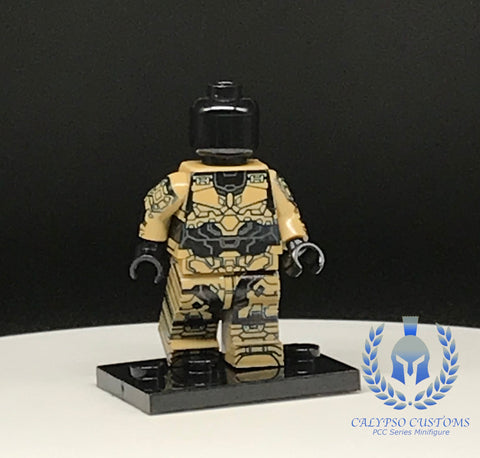 Dark Tan Mark VI Spartan PCC Series Minifigure Body