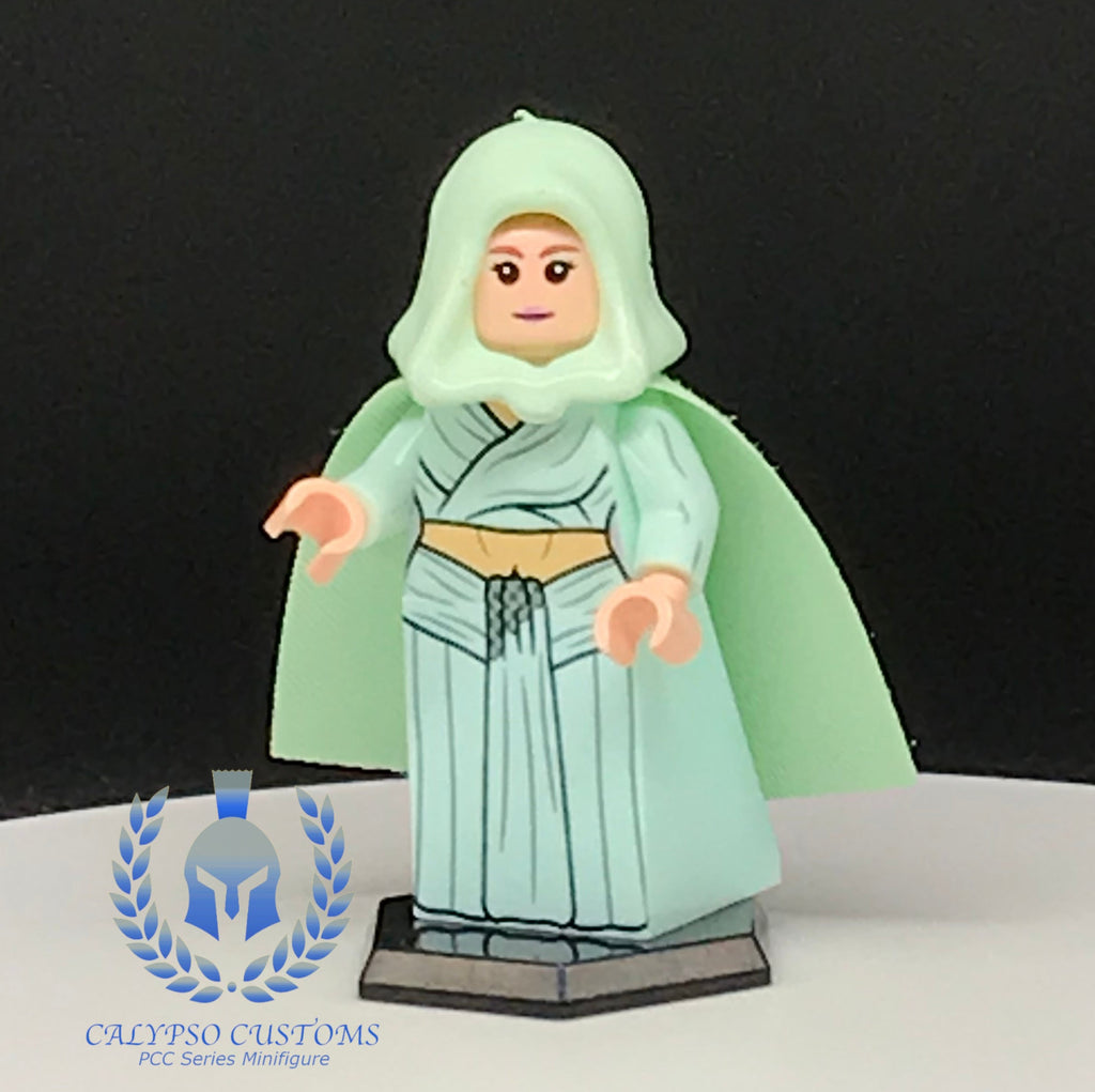 Calypso Customs Mint Dress Padme Custom Printed PCC Series Minifigure Calypso Customs Mint Dress Padme Custom Printed PCC Series Minifigure